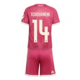 Real Madrid Aurelien Tchouameni #14 Tredje Kläder Barn 2026-27 Kortärmad (+ Korta byxor)